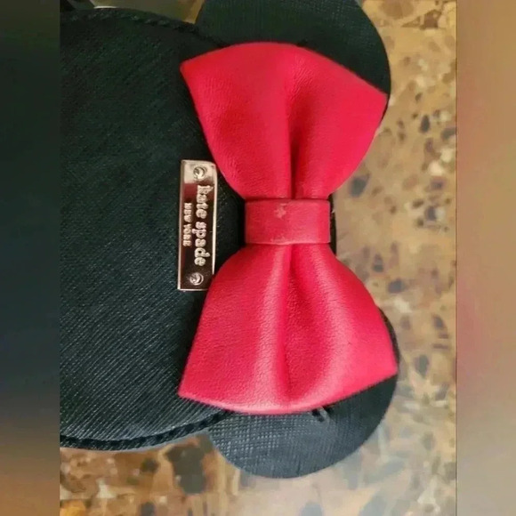 Kate Spade Black and Red Minnie Mouse Coin Purse - Picture 4 of 4